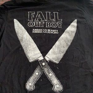 Black Fall Out Boy T-shirt